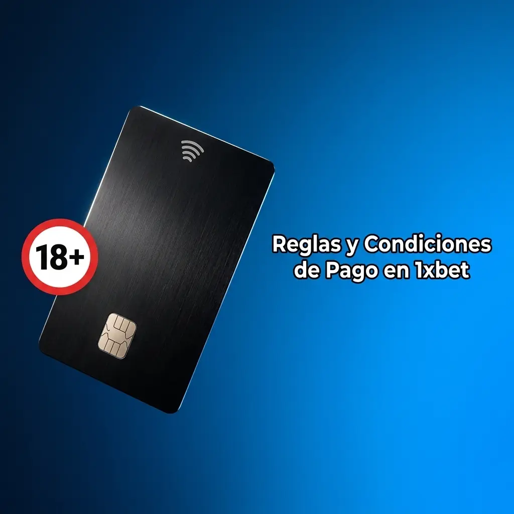 Reglas y condiciones de pago en 1xbet: mismo titular, verificación de identidad y límites según método de retiro.